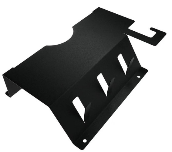 Держатель REXANT 38-0658 для УШМ до 230мм, настенный с крюками, черный - изображение 4