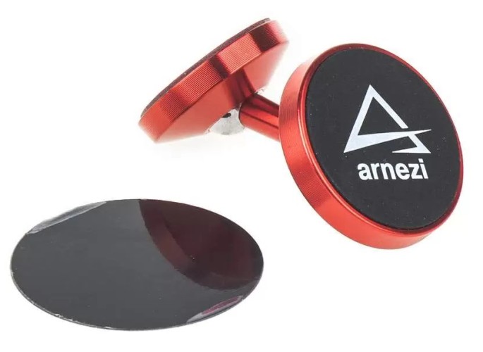 Держатель телефона магнитный ARNEZI A0602064 на панель / красный