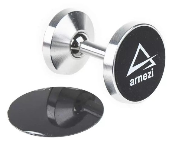 Держатель телефона магнитный ARNEZI A0602063 на панель / серебристый