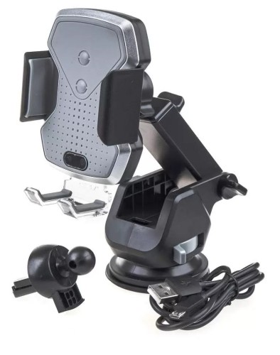 Держатель телефона с беспроводной зарядкой ARNEZI A0602051 самозажимной захват