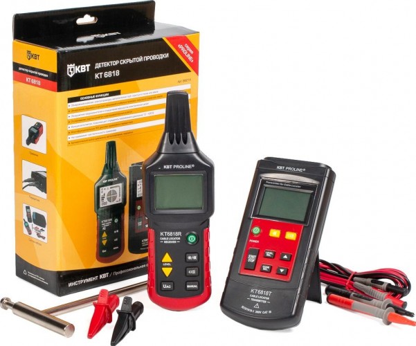 Детектор КВТ KT 6818 PROLINE скрытой проводки 86214 - изображение 2