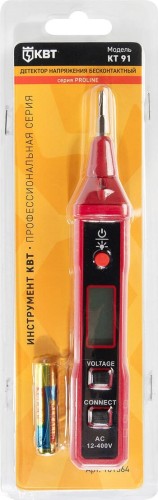 Детектор КВТ КТ 91 PROLINE напряжения бесконтактный 101564 - изображение 5