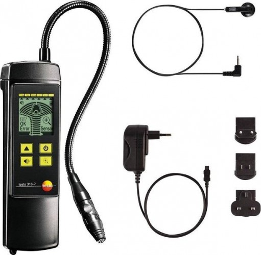 Детектор утечек горючих газов с гибким зондом Testo 316-2 0632 3162 - изображение 2