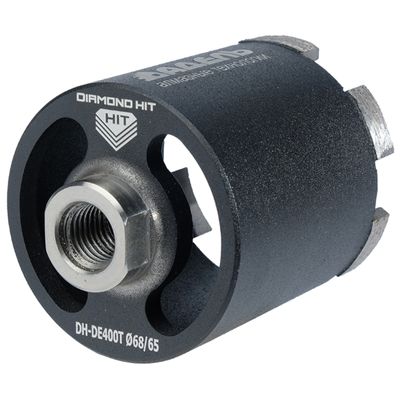 Сверло алмазное кольцевое Адель DH-D400 (25х450 мм; 1 1/4; 3 сегмента) ДУУ00007797 - изображение 4