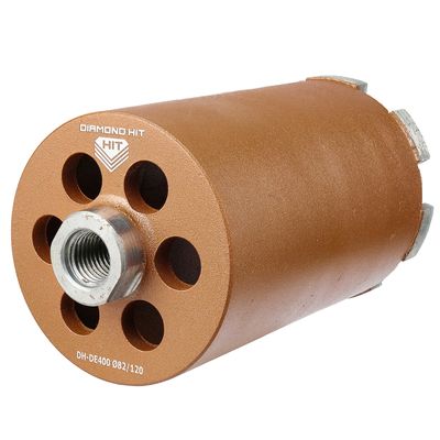 Сверло алмазное кольцевое Адель DH-D400 (32х450 мм; 1 1/4; 4 сегмента) ДУУ00005853 - изображение 4