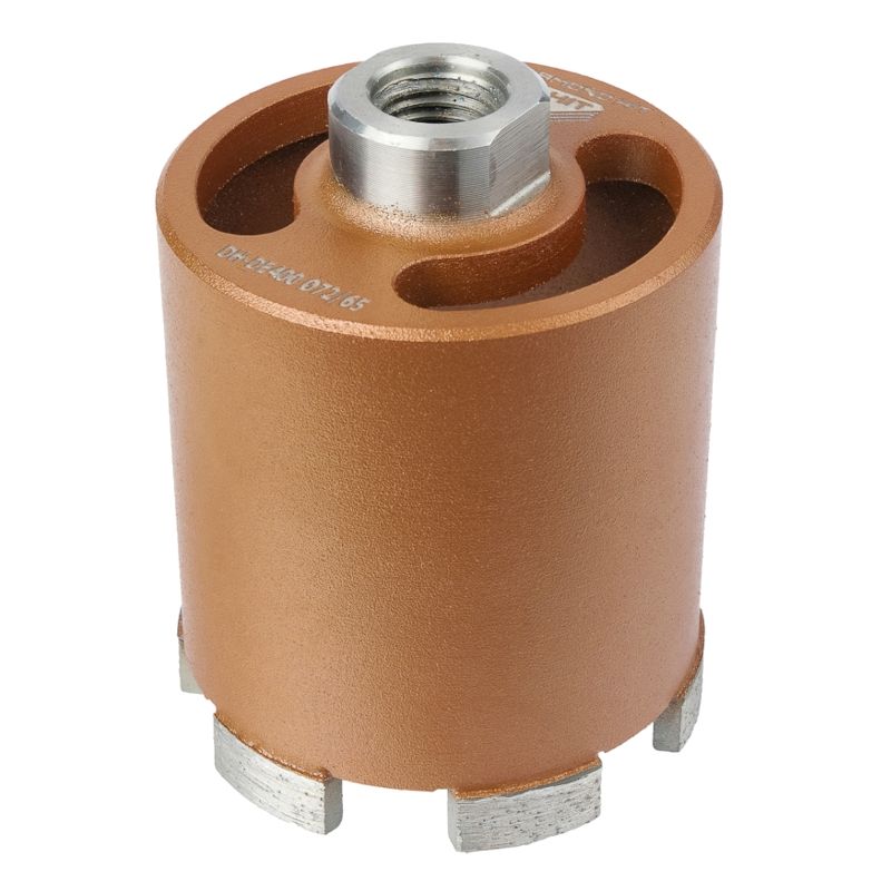 Сверло алмазное для подрозетников Адель DH-DE400 (72/65 мм; M16; 6 сегментов) ДУУ00005755 - изображение 2