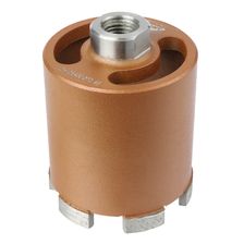 Сверло алмазное для подрозетников Адель DH-DE400 (72/65 мм; M16; 6 сегментов) ДУУ00005755 - изображение 5