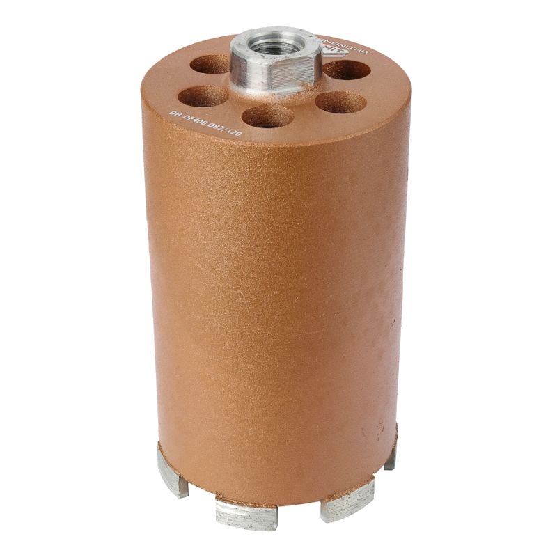 Сверло алмазное для подрозетников Адель DH-DE400 (82/120 мм; M16; 7 сегментов) 00-00001546 - изображение 2