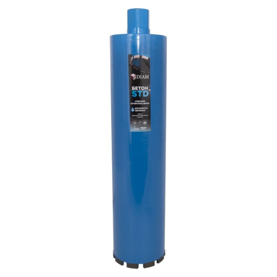Коронка алмазная по бетону DIAM САМС 132x450х11x1,1/4UNC Бетон STD (бетон)