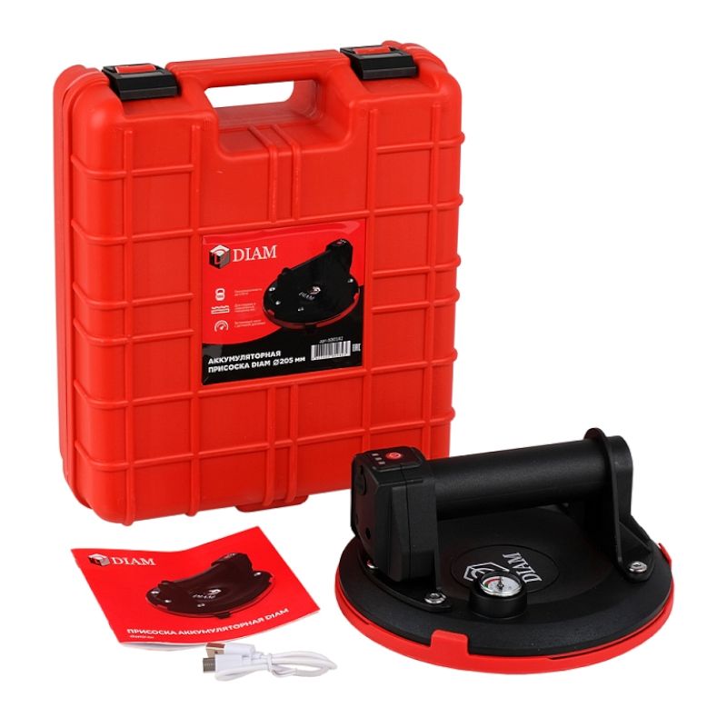 Присоска аккумуляторная с манометром DIAM 205 мм - изображение 10