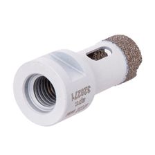 Сверло алмазное DIAM 20x35xМ14 Extra Line V-TECH (керамика, гранит, мрамор) - изображение 6