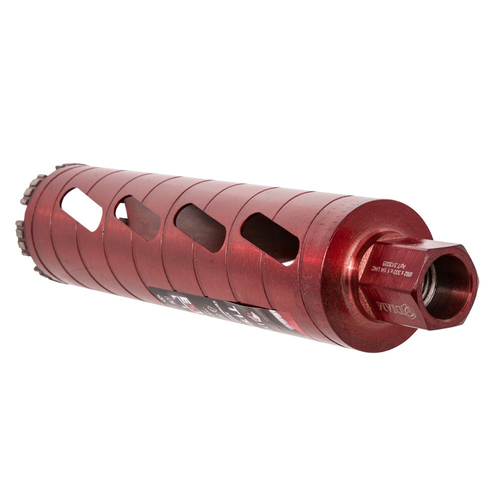 Коронка алмазная по бетону DIAM САСС 82x300х4x1,1/4UNC Extra Line Titan (арм. бетон) - изображение 2