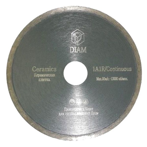 Алмазный диск Diam Ceramics 1A1R 180x1,6x5x22.2 (керамика)