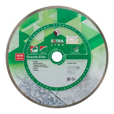 Алмазный диск Diam Granit-Elite 1A1R 500x2,4x7,5x90/50 (гранит) - изображение 11