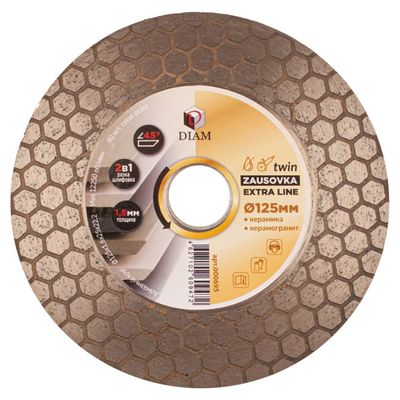 Алмазный диск Diam Turbo Hard Granit 1A1R 250x1,6x7x25,4 (гранит) - изображение 5