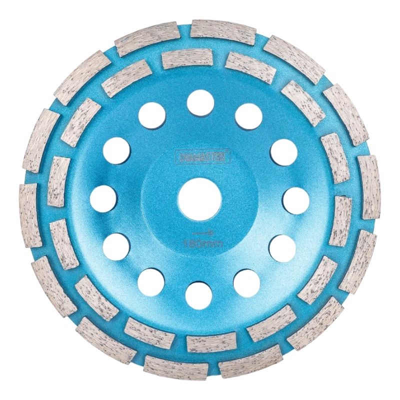 Алмазная чашка DIAMASTER PRO д.180мм (22,2)| 2-рядная/спекание/бетон
