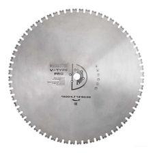 Диск сегментный DIAMASTER Pro Laser ARIX V Type д.1600x3,5x60/35 (40x4,7x12)мм 80z/железобетон/wet - изображение 4