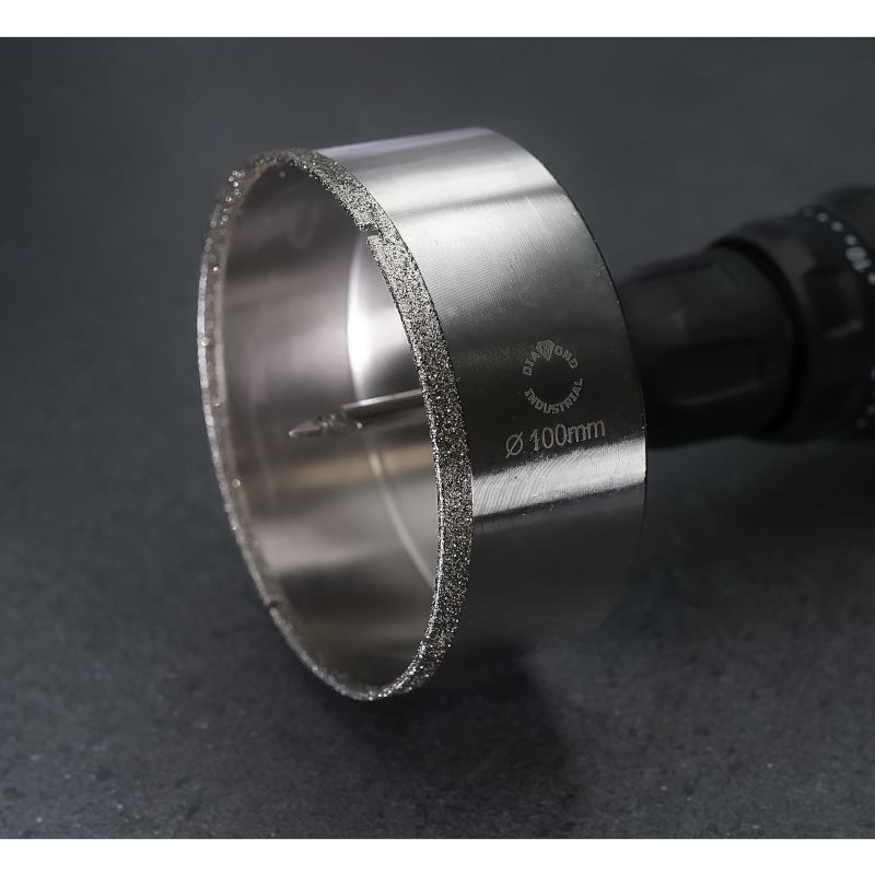 Алмазная коронка Diamond Industrial 100 мм (Керамогранит, плитка, кафель) - изображение 3