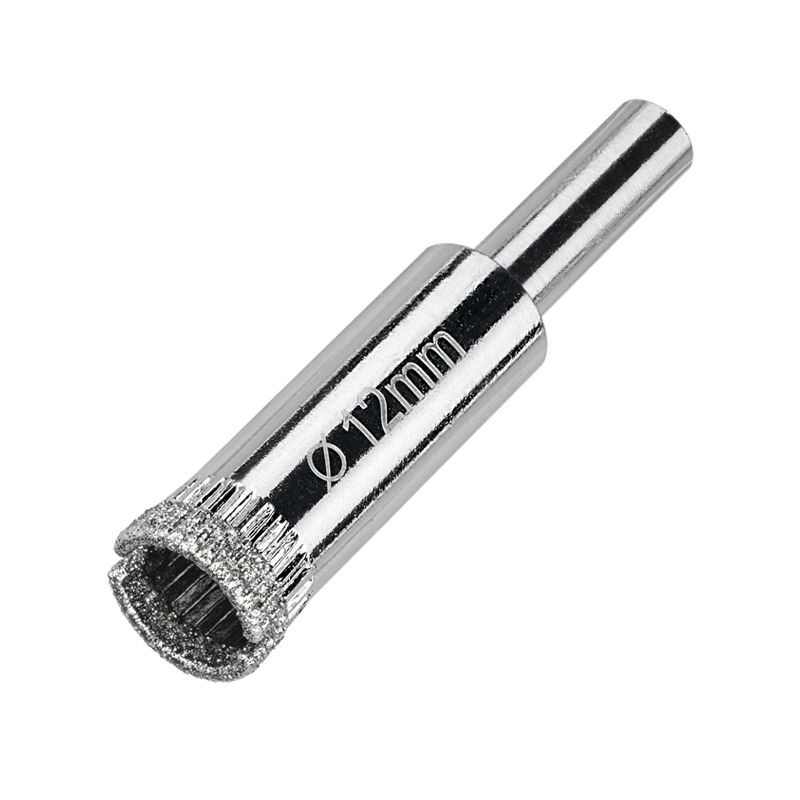 Алмазная коронка Diamond Industrial 12 мм 2 шт. (Керамогранит, плитка, кафель)