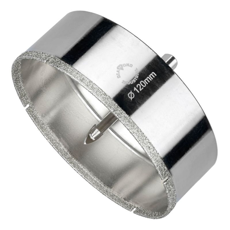 Алмазная коронка Diamond Industrial 120 мм (Керамогранит, плитка, кафель)
