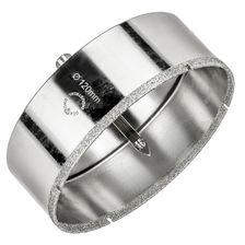 Алмазная коронка Diamond Industrial 120 мм (Керамогранит, плитка, кафель) - изображение 5