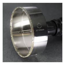 Алмазная коронка Diamond Industrial 120 мм (Керамогранит, плитка, кафель) - изображение 6
