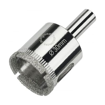 Алмазная коронка Diamond Industrial 14 мм Universal по керамограниту, керамике и камню, вакуумная пайка, M14 - изображение 10