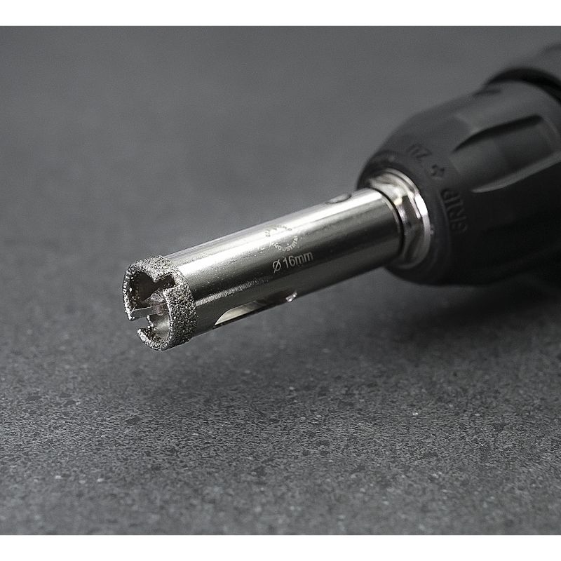 Алмазная коронка Diamond Industrial 16 мм (Керамогранит, плитка, кафель) - изображение 4