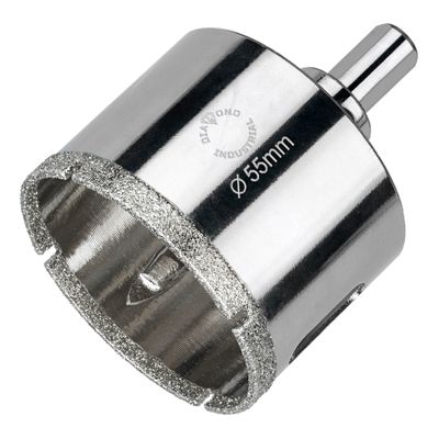 Алмазная коронка Diamond Industrial 20 мм Universal по керамограниту, керамике и камню, вакуумная пайка, M14 - изображение 13