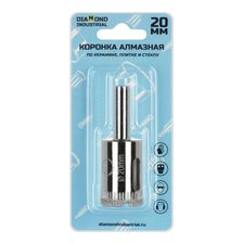 Алмазная коронка Diamond Industrial 20 мм по керамике, плитке и стеклу - изображение 7