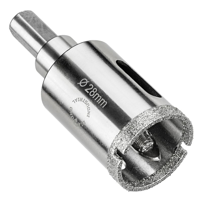 Алмазная коронка Diamond Industrial 28 мм (Керамогранит, плитка, кафель) - изображение 2