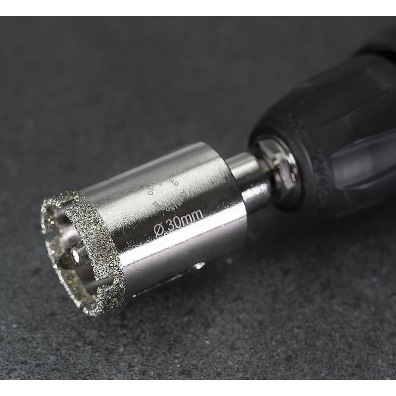 Алмазная коронка Diamond Industrial 30 мм (Керамогранит, плитка, кафель) - изображение 3