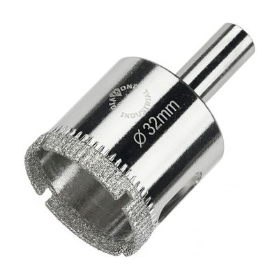 Алмазная коронка Diamond Industrial 30 мм Universal по керамограниту, керамике и камню, вакуумная пайка, M14 - изображение 12