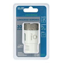 Алмазная коронка Diamond Industrial 30 мм Universal по керамограниту, керамике и камню, вакуумная пайка, M14 - изображение 7