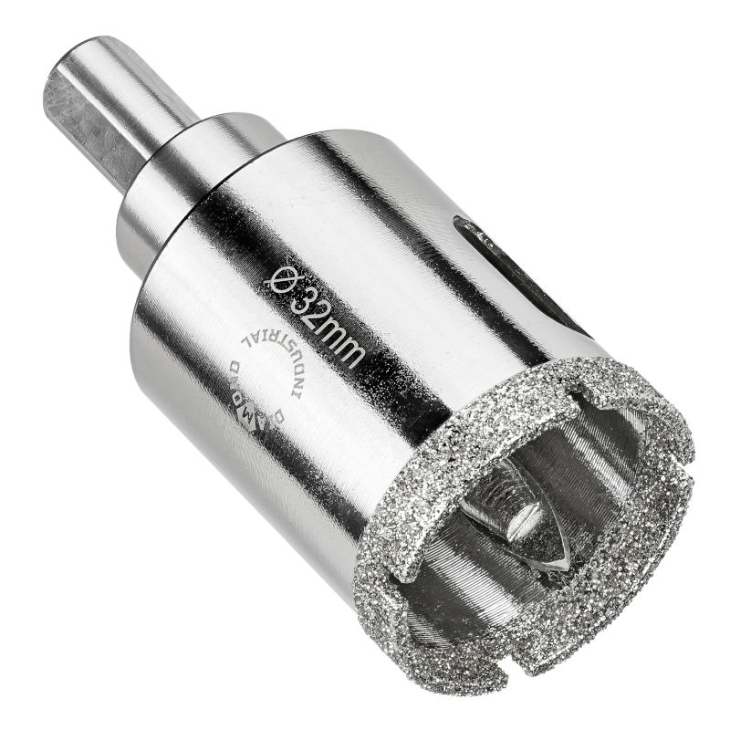 Алмазная коронка Diamond Industrial 32 мм (Керамогранит, плитка, кафель) - изображение 2