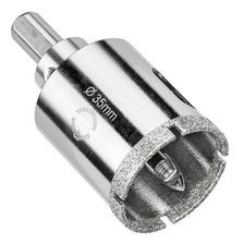 Алмазная коронка Diamond Industrial 35 мм (Керамогранит, плитка, кафель) - изображение 5