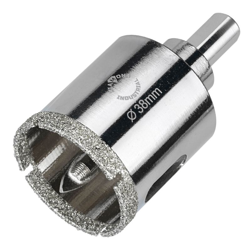 Алмазная коронка Diamond Industrial 38 мм (Керамогранит, плитка, кафель)