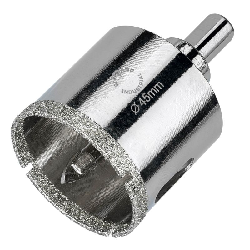 Алмазная коронка Diamond Industrial 45 мм (Керамогранит, плитка, кафель)