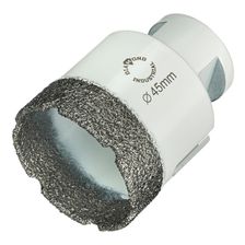 Алмазная коронка Diamond Industrial 45 мм Universal по керамограниту, керамике и камню, вакуумная пайка, M14 - изображение 5