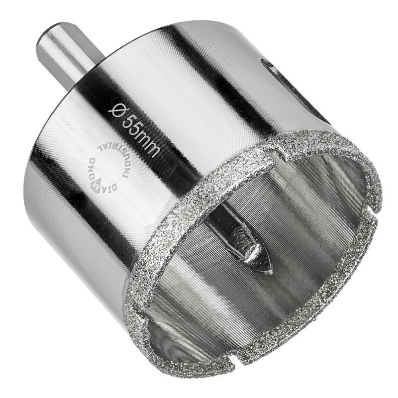 Алмазная коронка Diamond Industrial 55 мм (Керамогранит, плитка, кафель) - изображение 2