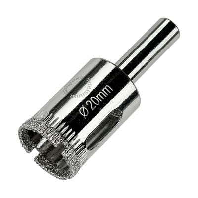 Алмазная коронка Diamond Industrial 55 мм Universal по керамограниту, керамике и камню, вакуумная пайка, M14 - изображение 10