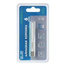 Алмазная коронка Diamond Industrial 6 мм Universal по керамограниту, керамике и камню, вакуумная пайка, 1/4 HEX - изображение 9