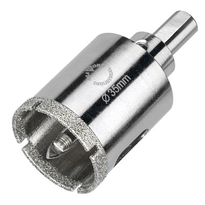 Алмазная коронка Diamond Industrial 6 мм Universal по керамограниту, керамике и камню, вакуумная пайка, M14 - изображение 10