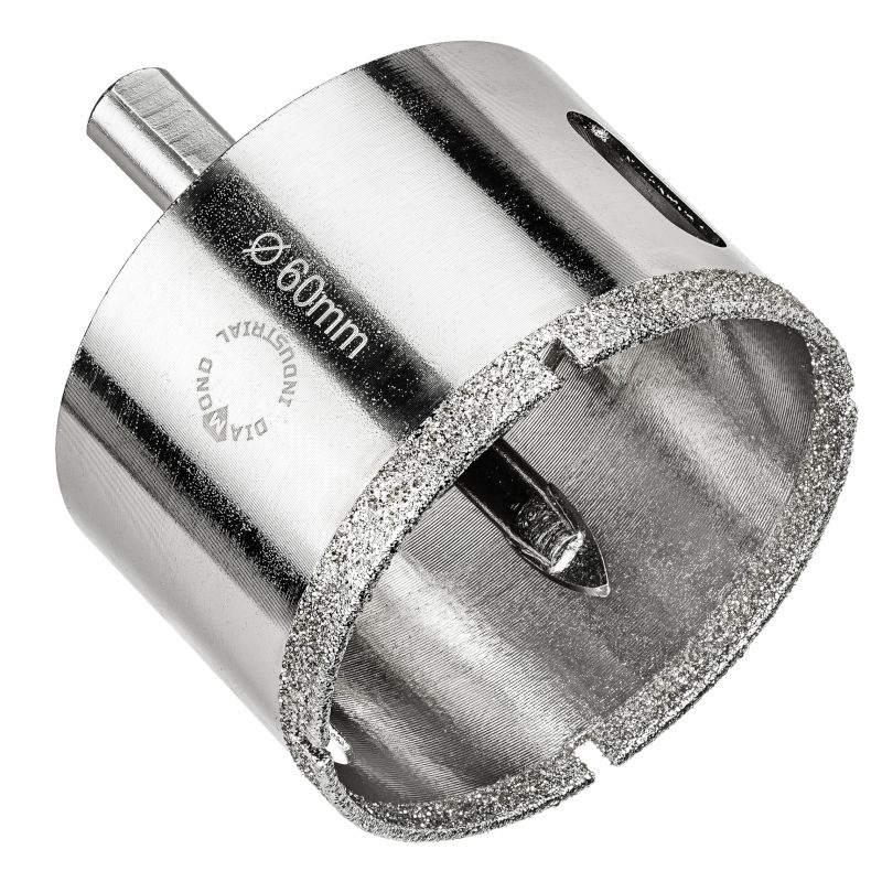 Алмазная коронка Diamond Industrial 60 мм (Керамогранит, плитка, кафель) - изображение 2