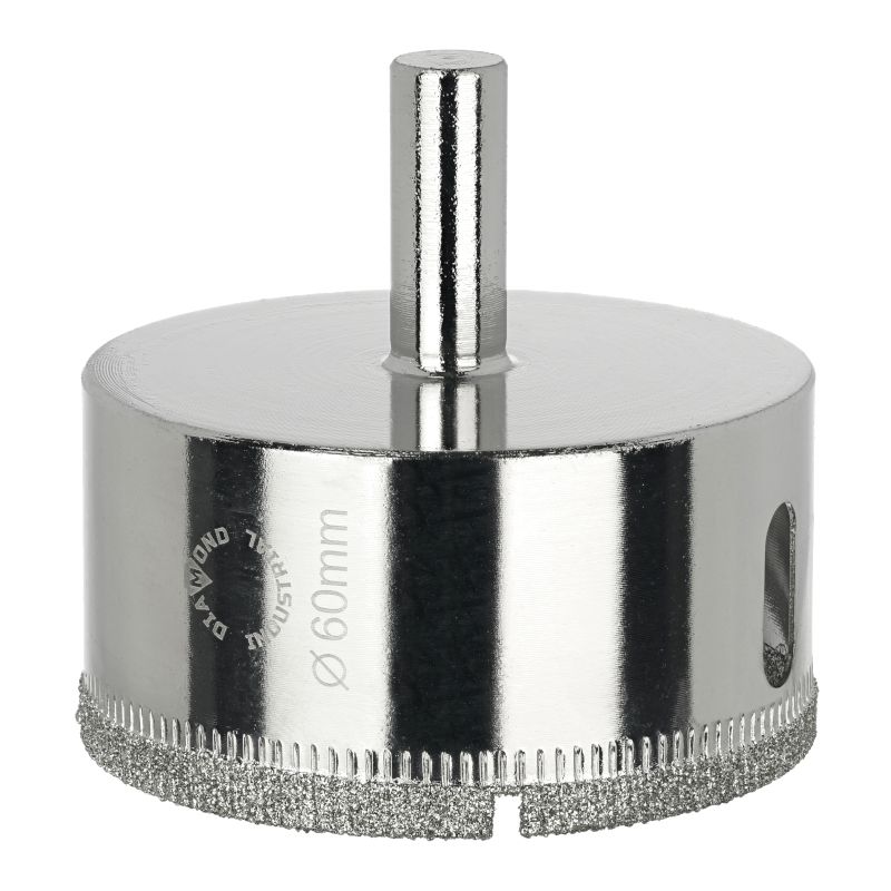 Алмазная коронка Diamond Industrial 60 мм по керамике, плитке и стеклу - изображение 2