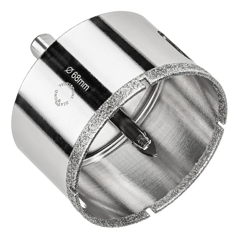 Алмазная коронка Diamond Industrial 68 мм (Керамогранит, плитка, кафель) - изображение 2