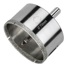 Алмазная коронка Diamond Industrial 70 мм (Керамогранит, плитка, кафель) - изображение 4