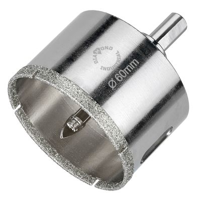 Алмазная коронка Diamond Industrial 70 мм Universal по керамограниту, керамике и камню, вакуумная пайка, M14 - изображение 10