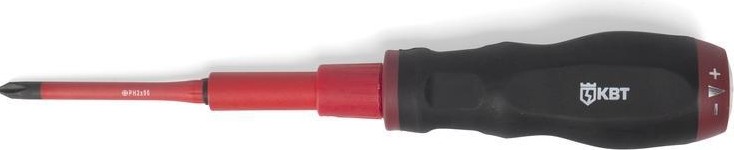 Диэлектрическая динамометрическая отвертка КВТ 10 предметов с набором бит 78279 - изображение 2