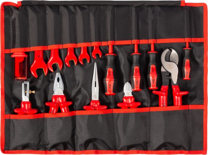 Диэлектрический набор инструмента КВТ НИИ-26 серия ЭКСПЕРТ  ЭКСПЕРТ  92069